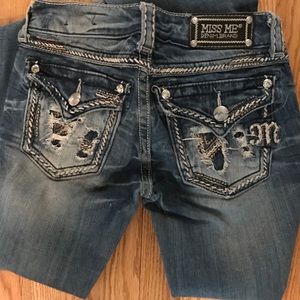 Miss Me boot cut jeans, size 25